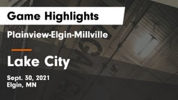Plainview-Elgin-Millville  vs Lake City Game Highlights - Sept. 30, 2021