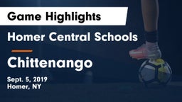 Homer Central Schools vs Chittenango  Game Highlights - Sept. 5, 2019
