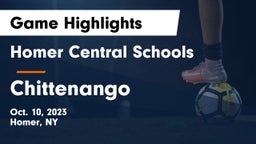 Homer Central Schools vs Chittenango  Game Highlights - Oct. 10, 2023