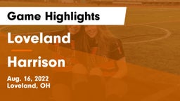 Loveland  vs Harrison  Game Highlights - Aug. 16, 2022