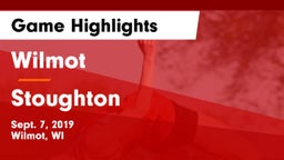 Wilmot  vs Stoughton  Game Highlights - Sept. 7, 2019