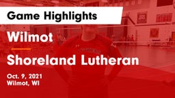 Wilmot  vs Shoreland Lutheran  Game Highlights - Oct. 9, 2021