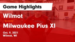 Wilmot  vs Milwaukee Pius XI Game Highlights - Oct. 9, 2021