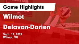 Wilmot  vs Delavan-Darien  Game Highlights - Sept. 17, 2022