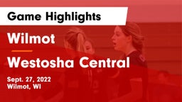 Wilmot  vs Westosha Central  Game Highlights - Sept. 27, 2022