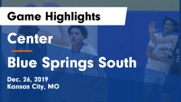 Center  vs Blue Springs South  Game Highlights - Dec. 26, 2019