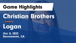 Christian Brothers  vs Logan  Game Highlights - Oct. 8, 2022