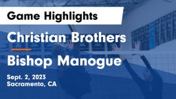 Christian Brothers  vs Bishop Manogue  Game Highlights - Sept. 2, 2023