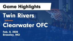 Twin Rivers  vs Clearwater OFC Game Highlights - Feb. 8, 2020