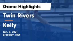 Twin Rivers  vs Kelly  Game Highlights - Jan. 5, 2021