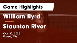 William Byrd  vs Staunton River  Game Highlights - Oct. 10, 2023
