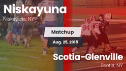 Matchup: Niskayuna High Schoo vs. Scotia-Glenville  2018