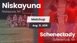 Matchup: Niskayuna High Schoo vs. Schenectady  2018