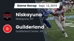 Recap: Niskayuna  vs. Guilderland  2019