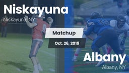 Matchup: Niskayuna High Schoo vs. Albany  2019