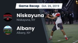 Recap: Niskayuna  vs. Albany  2019