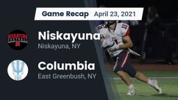 Recap: Niskayuna  vs. Columbia  2021