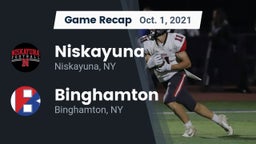 Recap: Niskayuna  vs. Binghamton  2021