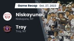 Recap: Niskayuna  vs. Troy  2023