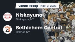 Recap: Niskayuna  vs. Bethlehem Central  2023