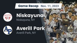 Recap: Niskayuna  vs. Averill Park  2023