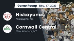 Recap: Niskayuna  vs. Cornwall Central  2023