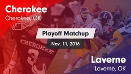 Matchup: Cherokee  vs. Laverne  2016