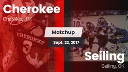 Matchup: Cherokee  vs. Seiling  2017