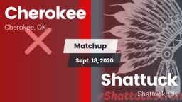 Matchup: Cherokee  vs. Shattuck  2020