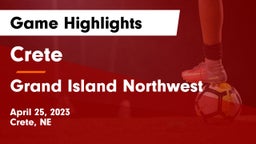 Crete  vs Grand Island Northwest  Game Highlights - April 25, 2023