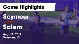 Seymour  vs Salem Game Highlights - Aug. 19, 2019