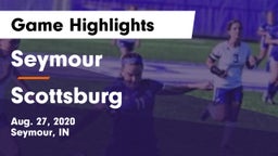 Seymour  vs Scottsburg  Game Highlights - Aug. 27, 2020