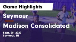 Seymour  vs Madison Consolidated Game Highlights - Sept. 28, 2020