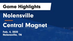 Nolensville  vs Central Magnet Game Highlights - Feb. 4, 2020