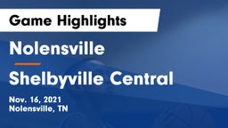 Nolensville  vs Shelbyville Central  Game Highlights - Nov. 16, 2021