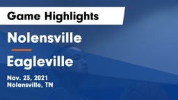 Nolensville  vs Eagleville  Game Highlights - Nov. 23, 2021
