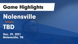 Nolensville  vs TBD Game Highlights - Dec. 29, 2021