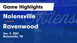 Nolensville  vs Ravenwood  Game Highlights - Jan. 9, 2022