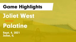 Joliet West  vs Palatine  Game Highlights - Sept. 4, 2021
