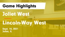 Joliet West  vs Lincoln-Way West  Game Highlights - Sept. 14, 2021