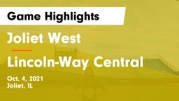 Joliet West  vs Lincoln-Way Central  Game Highlights - Oct. 4, 2021