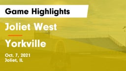 Joliet West  vs Yorkville  Game Highlights - Oct. 7, 2021