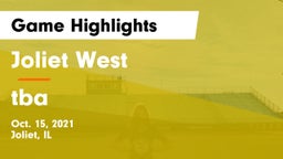 Joliet West  vs tba Game Highlights - Oct. 15, 2021