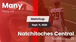 Matchup: Many  vs. Natchitoches Central  2020