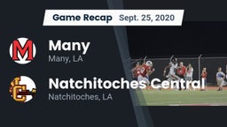 Recap: Many  vs. Natchitoches Central  2020