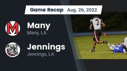 Recap: Many  vs. Jennings  2022