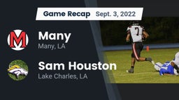 Recap: Many  vs. Sam Houston  2022