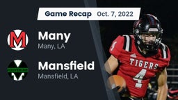 Recap: Many  vs. Mansfield  2022