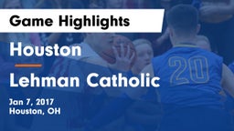 Houston  vs Lehman Catholic  Game Highlights - Jan 7, 2017