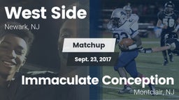 Matchup: West Side High Schoo vs. Immaculate Conception  2017